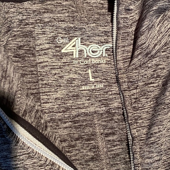 Women's G-III 4Her Gray TN VolS Full-Zip Hoodie - Picture 8 of 9